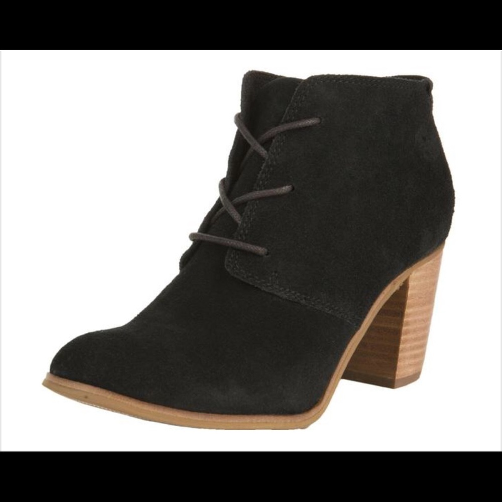 Toms lunata lace up ankle Booties